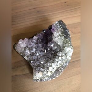 Amethyst Crystal Geode Home Accent